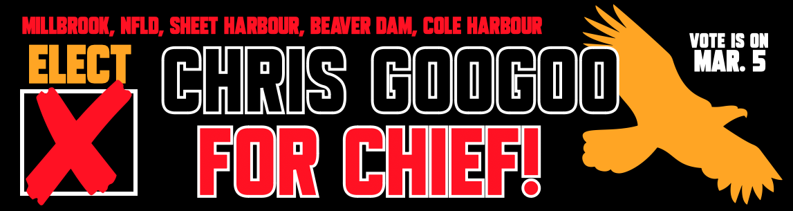 Chris Googoo for Chief!